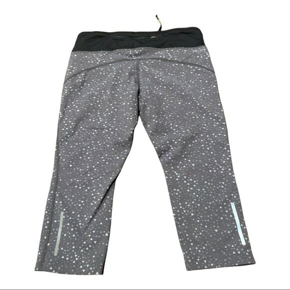 Nike Drifit Running Leggings Print Capri M - Picture 1 of 6